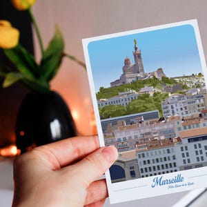 Carte postale de Marseille - Notre Dame de la Garde