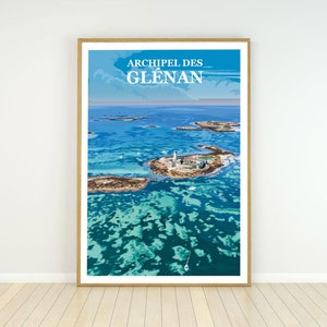Pôster do Arquipélago de Glenan