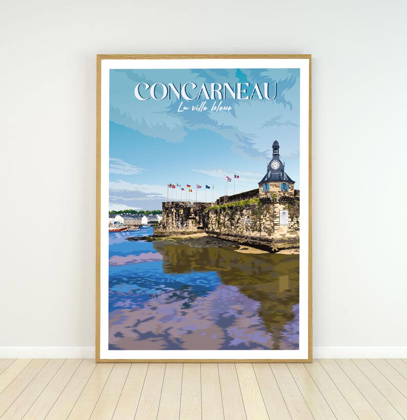 Affiche de La Ville Concarneau