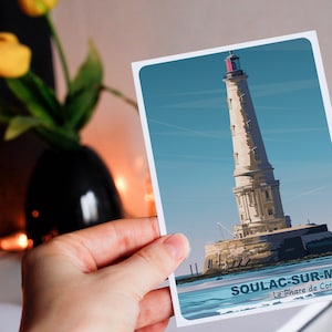 Carte postale de Soulac-sur-Mer - le Phare de Cordouan