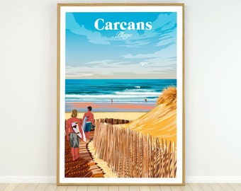 Carcans Poster - Beach