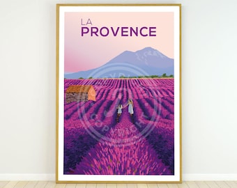 Affiche de la Provence