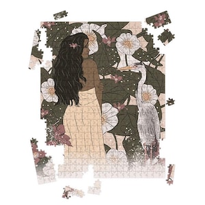 Vahiné Puzzle - Collaboration with illustrator Aurélia Mahé