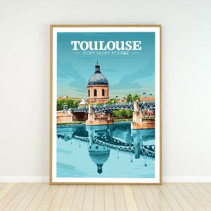 Plakat w Tuluzie