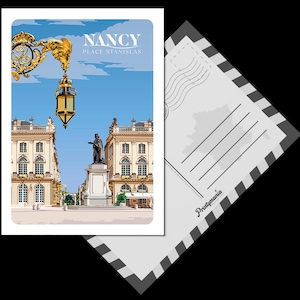 Carte postale de Nancy