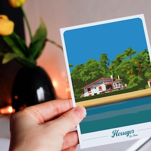 Carte postale de Hossegor - Lac