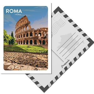 Carte postale de Rome