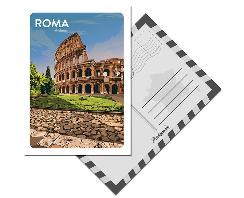 Carte postale de Rome Bild 1
