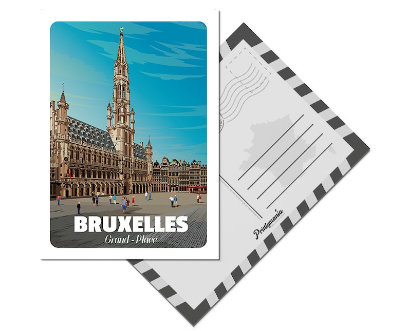 Carte postale de Bruxelles zdjęcie 1