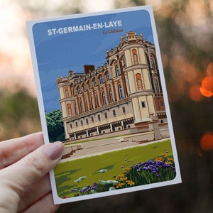 Carte postale de Saint-Germain-en-Laye - le Châteaux