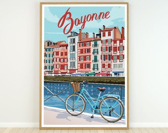 Affiche Ville de Bayonne