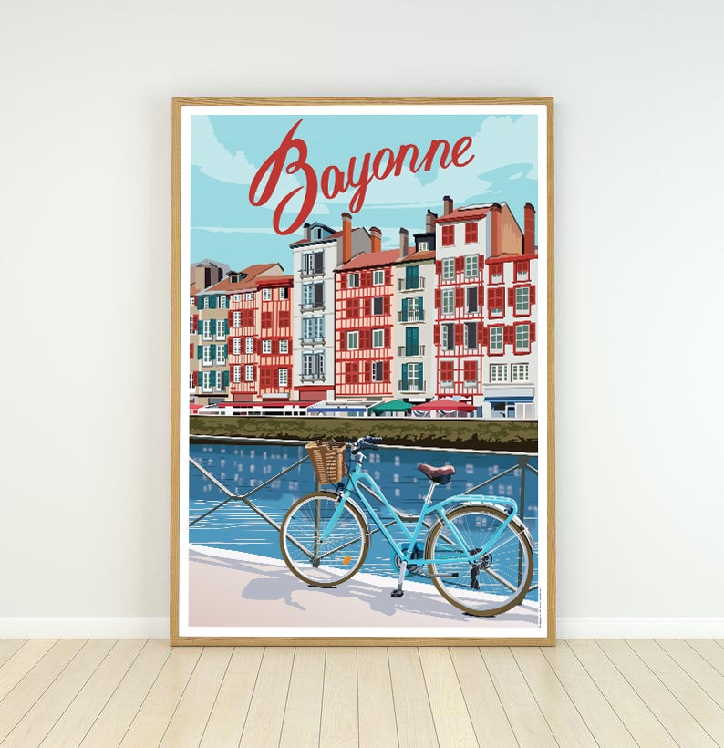 Affiche Ville de Bayonne