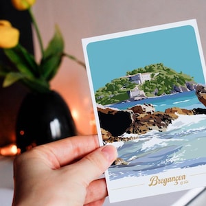 Carte postale de Bregançon