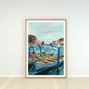 Poster of Sète - the Canal