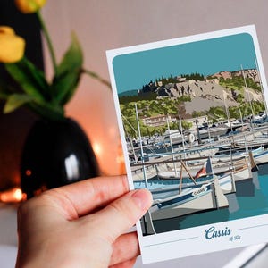 Carte postale de Cassis - le fort