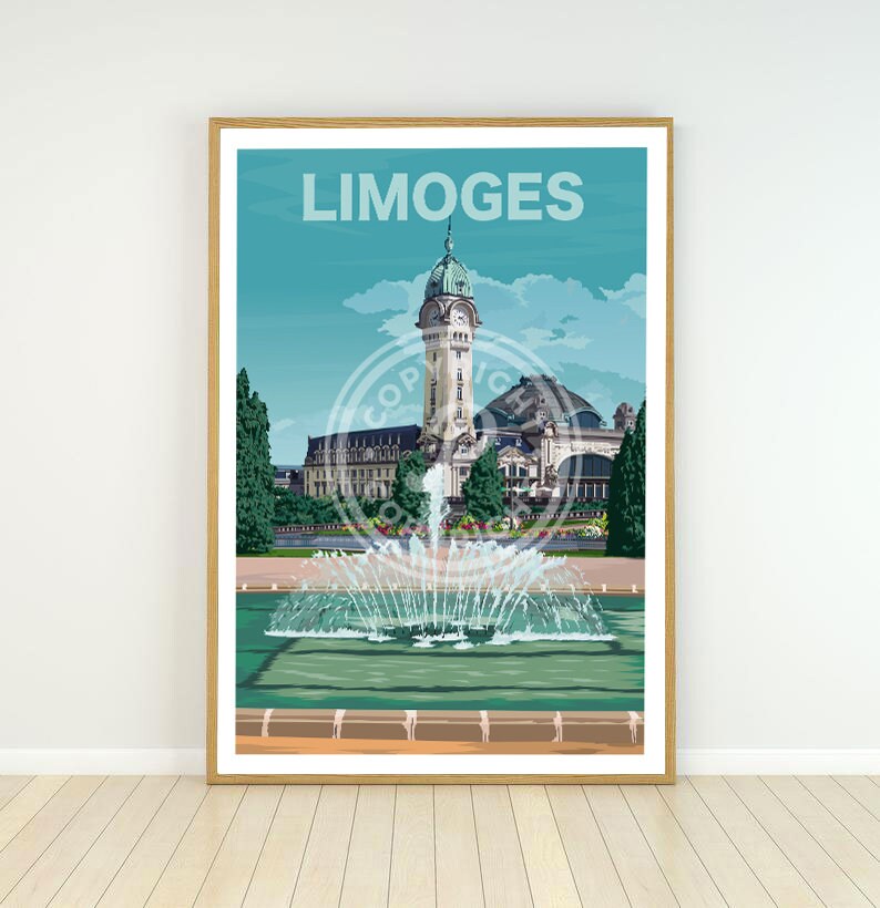 Affiche de Limoges