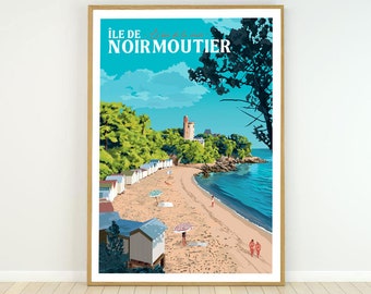 Affiche de l'Île de Noirmoutier