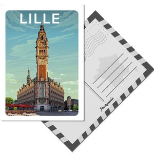 Carte postale de Lille
