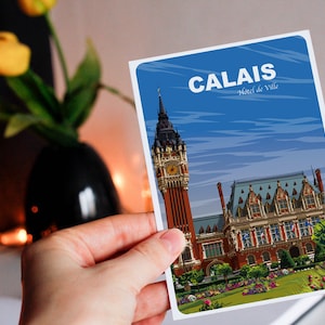 Carte postale de Calais