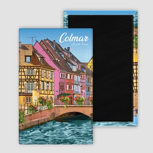 Magnet of the city of Colmar