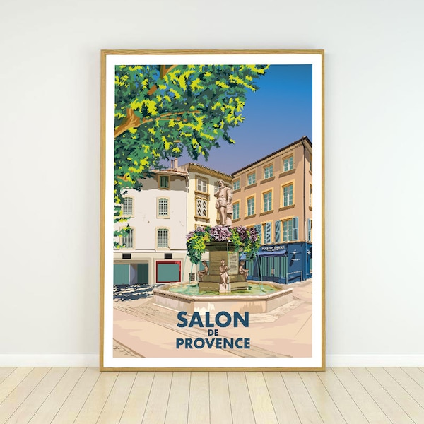 Affiche de Salon de Provence