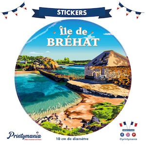 Stickers de l'île de Brehat