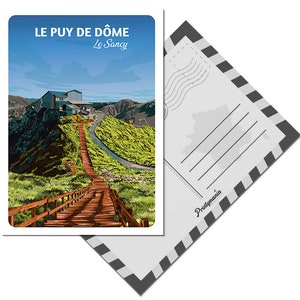 Carte postale le Sancy