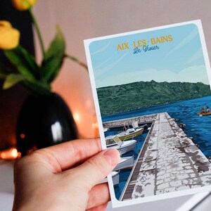 Carte postale d'Aix-les-Bains - le vivier