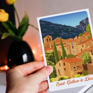 Carte postale de Saint-Guilhem-le-Désert