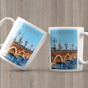 Bordeaux mug - The Stone Bridge