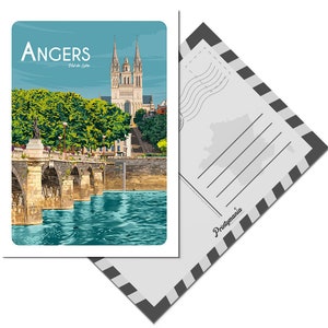 Carte postale de Angers