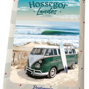 Cartel de la ciudad de Hossegor imagen 2