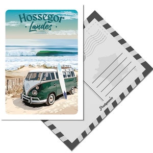 Carte postale de la ville de Hossegor