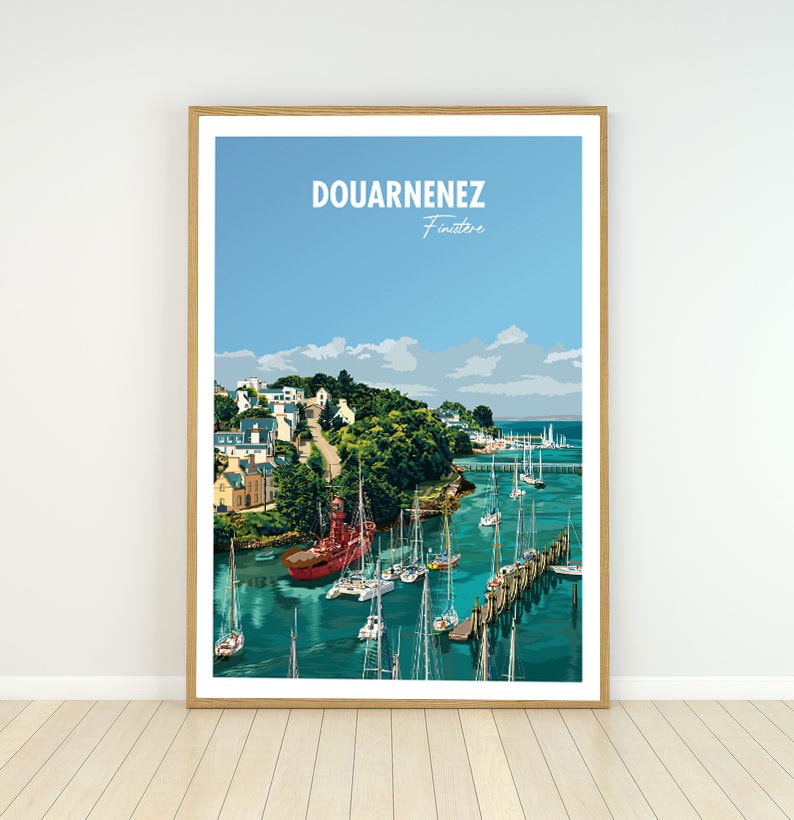 Affiche de La Ville Douarnenez