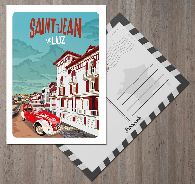 Carte postale de la ville de Saint-Jean de Luz image 1