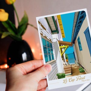Carte postale du Cap Ferret - Village de l'Herbe