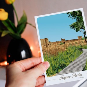 Carte postale de Aigues-Mortes - remparts