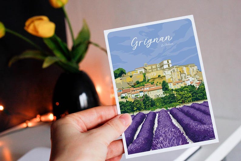 Carte postale de Grignan image 1