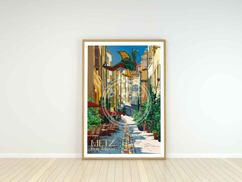 Cartel Metz - Calle Taison imagen 1