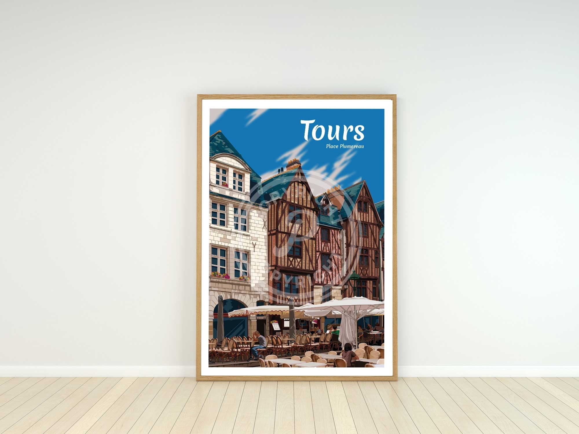 Affiche de La Ville Tours