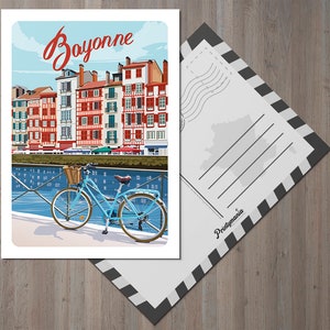 Carte postale de la ville de Bayonne - Fêtes