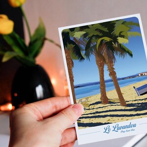 Carte postale du Lavandou