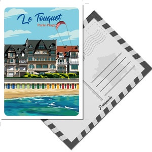 Carte postale le Touquet