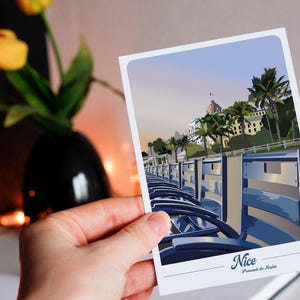 Carte postale de Nice - Promenade des Anglais