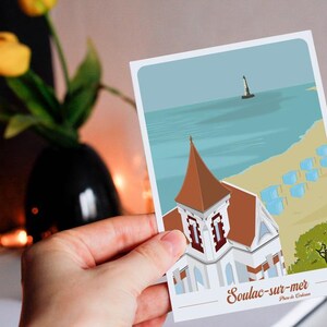 Carte postale de Soulac-sur-mer - villa