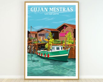 Affiche de le ville de Gujan-Mestras