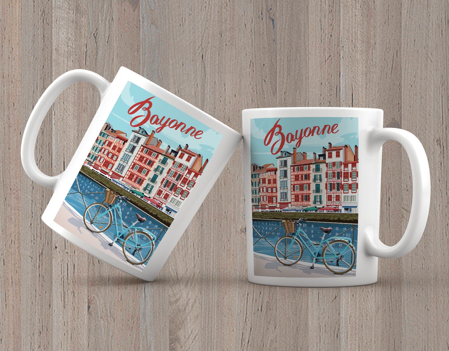 Mug Du Village de La Ville Bayonne