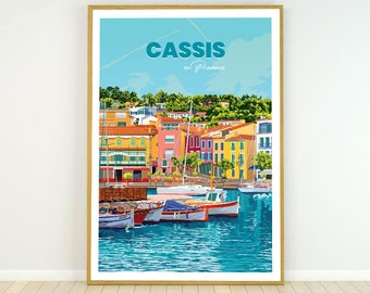 Poster of Cassis in Provence