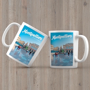 Mug de Montpellier - Place de la comédie