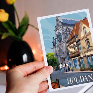 Carte postale de Houdan
